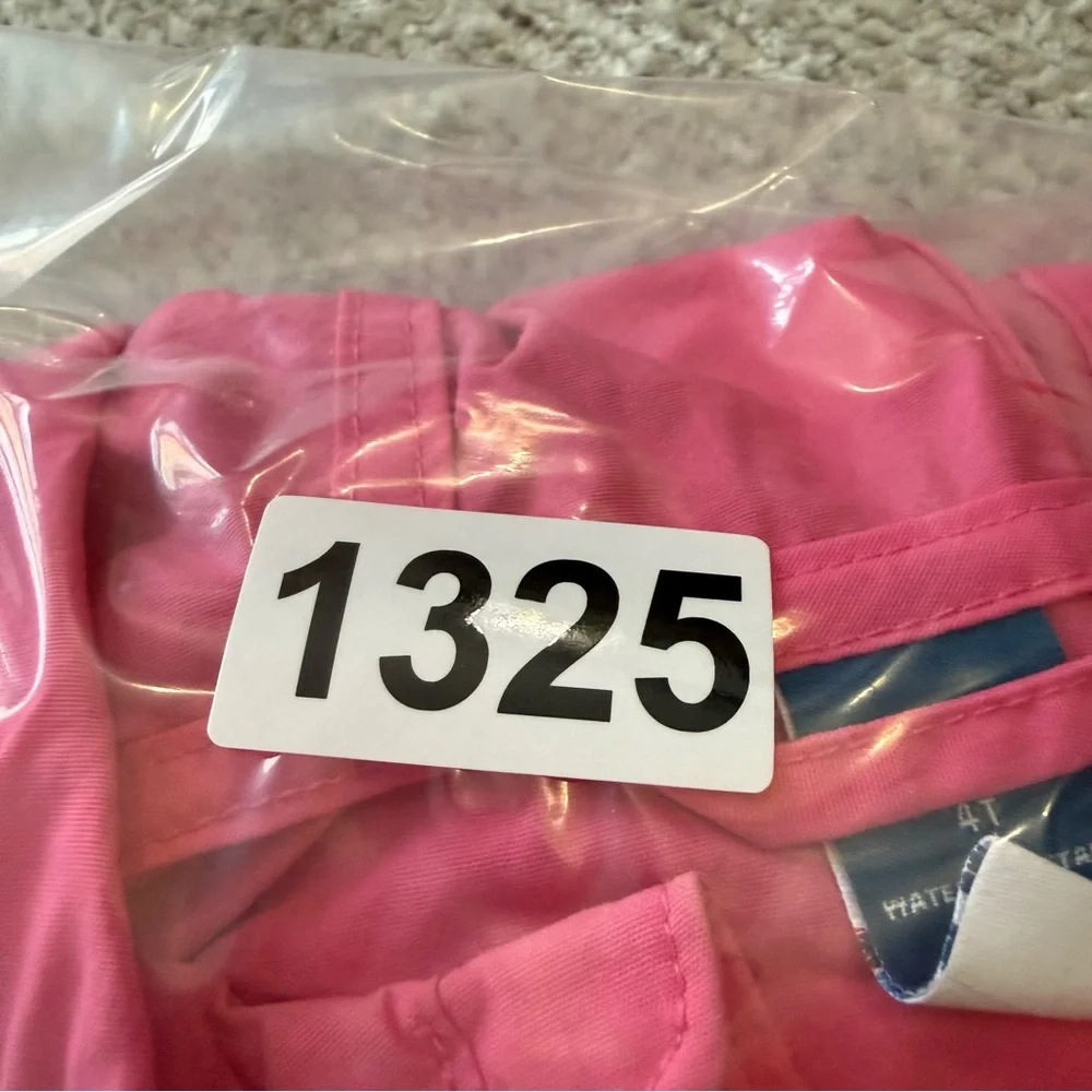 Old Navy Pink Hooded Windbreaker Jacket Girls 4T Water Resistant‎
